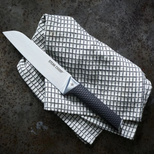 SteakChamp Chef's Kochmesser Kitchen Pro 19 cm 99-5003 by Steakchamp color Svart