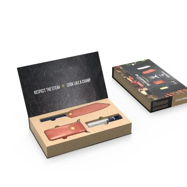 SteakChamp BBQ Geschenkset 99-5031 by Steakchamp color Svart