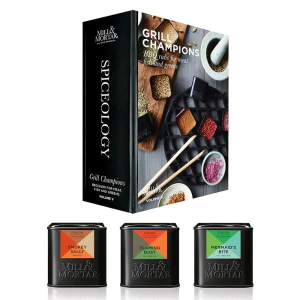 Grill Champions - Grillgewürze Geschenkbox 30096MM by mill&morto color Svart