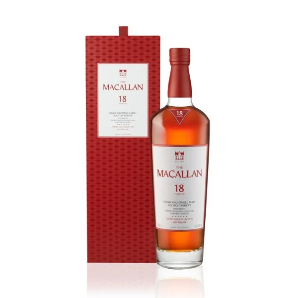 Macallan Sherry Oak 18 YO Highland Single Malt Whisky 70 cl 10012268 by MACALLAN color Svart