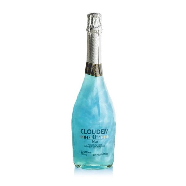 Cloudem Blue 75 cl - Alkoholfrei 51150BC by Cloudem color Svart