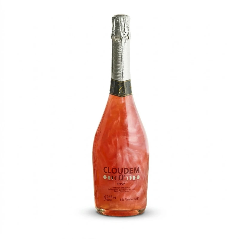 Cloudem Rose 75 cl – Alkoholfrei 51149BC by Cloudem color Svart