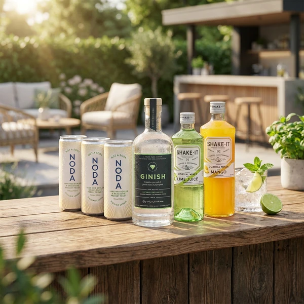 Gin Hass Alkoholfrei - Cocktail-Set Barlifepakke1AF by Barlife color Svart