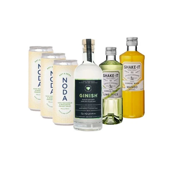 Gin Hass Alkoholfrei - Cocktail-Set Barlifepakke1AF by Barlife color Svart