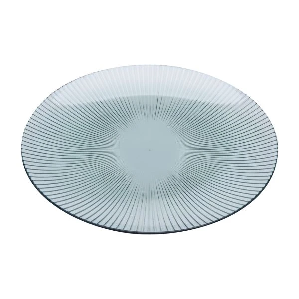 Teller grün Kunststoff Ø 25 cm 4201148 by HAAHR & CO color Svart