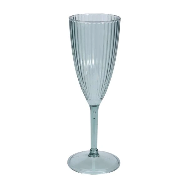 Champagnerglas Kunststoff grün 22,5 cl 4201143 by HAAHR & CO color Svart