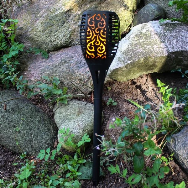 Gartenfackel 58 cm 8001820 by HAAHR & CO color Svart
