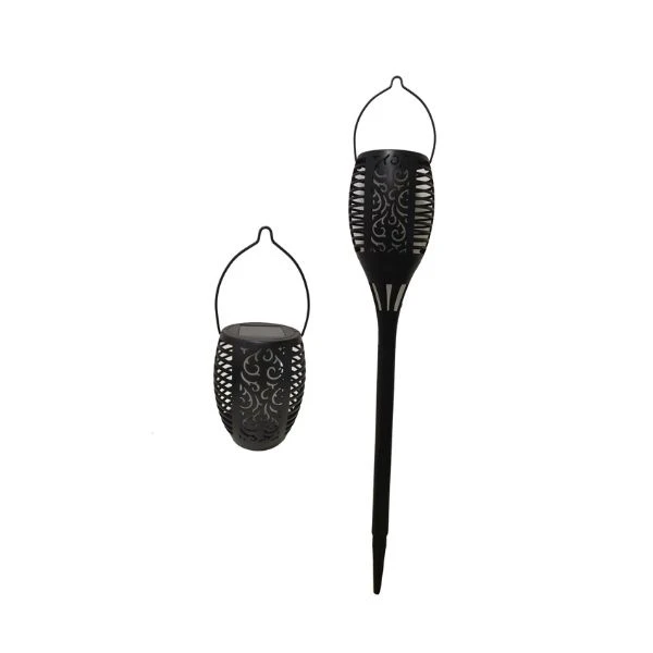 Gartenfackel 58 cm 8001820 by HAAHR & CO color Svart