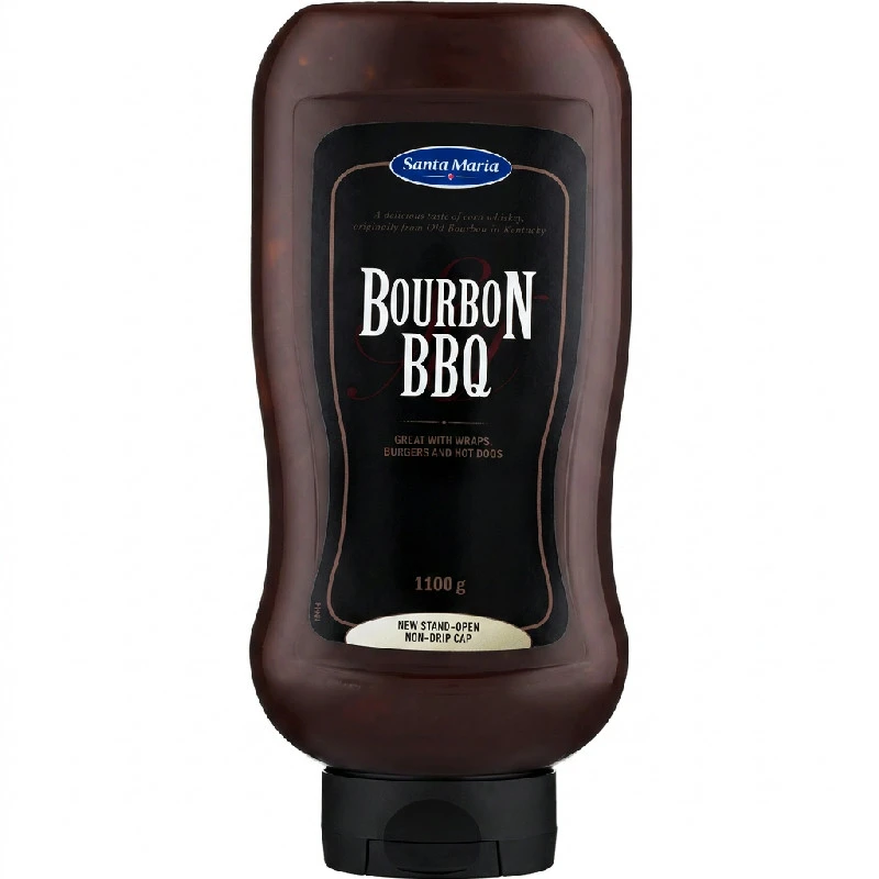 Santa Maria Bourbon Barbecue Sauce 1,1 kg 215860 by Santa Maria color Svart