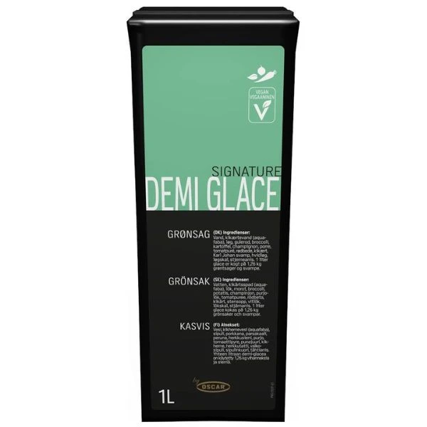 OSCAR Signature Gemüse Demi-Glace 1 l 310627 by OSCAR color Svart