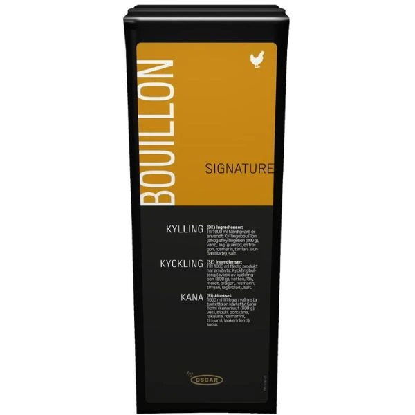OSCAR Signature Hühnerbouillon 1LTR 174529 by OSCAR color Svart