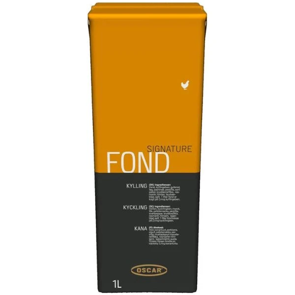 OSCAR Hühnerfond 1 l 68099 by OSCAR color Svart