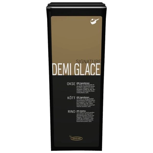 OSCAR Signature Rinder Demi-Glace 1 l 30168AB by OSCAR color Svart