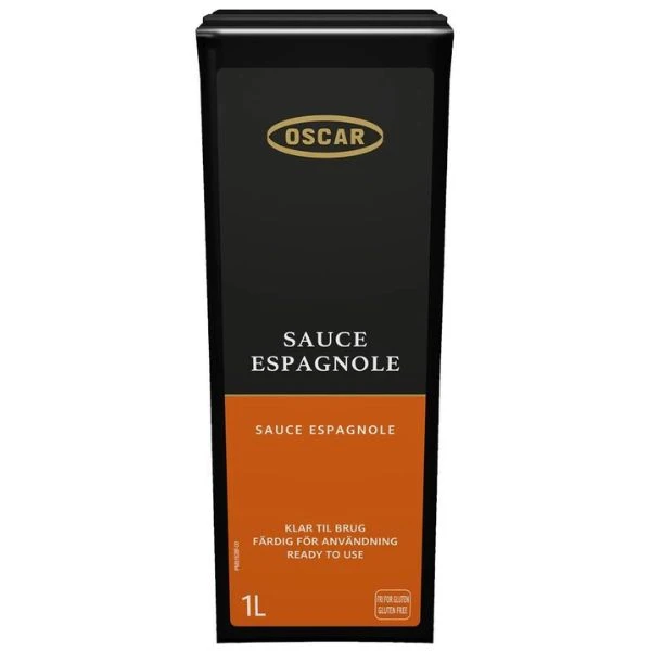 OSCAR Sauce Espagnole gebrauchsfertig 1 Liter 73411 by OSCAR color Svart