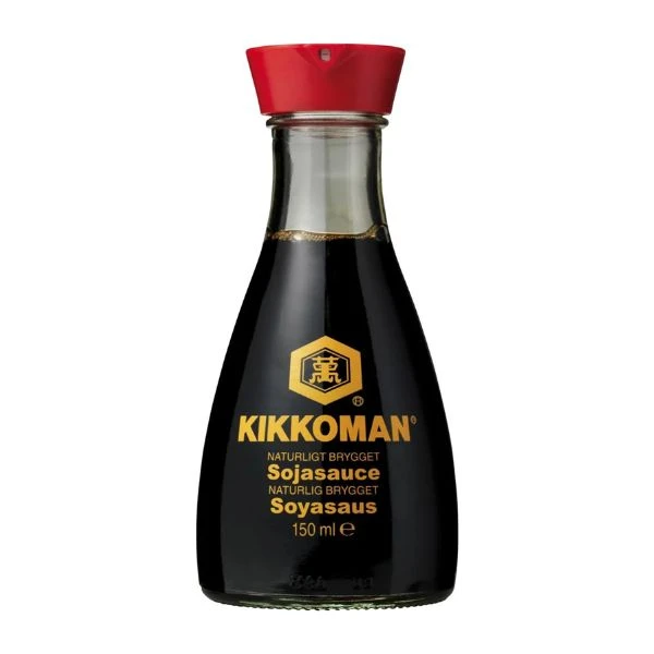 Kikkoman Sojasauce 150 ml 200556 by KIKKOMAN color Svart