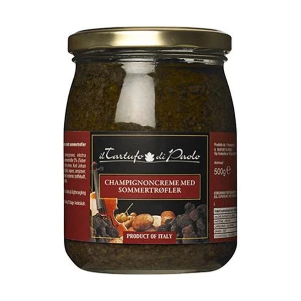 Karema Champignoncreme mit 10 % Trüffel 500 g 73661 by Karema color Svart