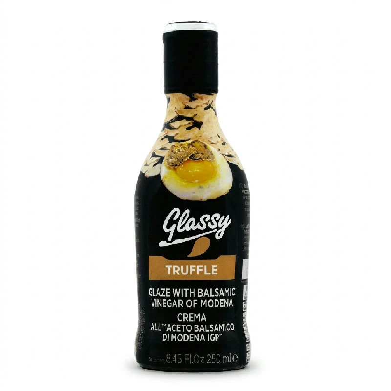Balsamicoglaze Trüffel Glassy 250ML 307236 by Glassy color Svart