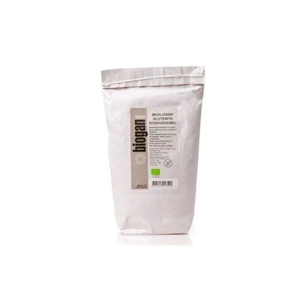 Buchweizenmehl, glutenfrei Bio Biogan 1KG 205048 by BIOGAN color Svart