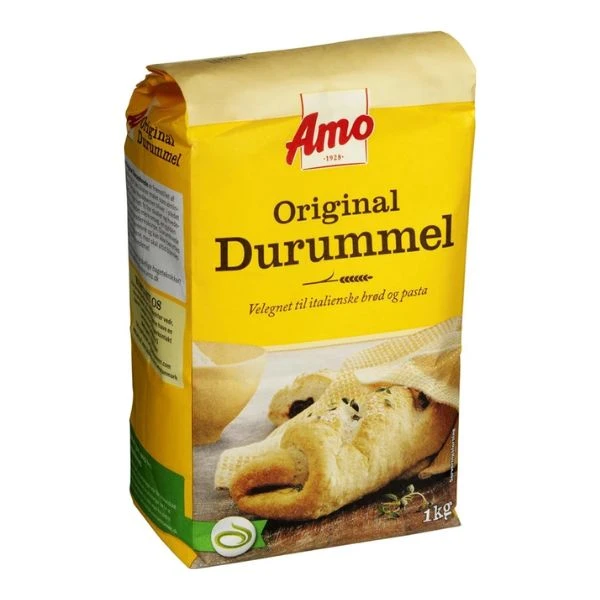Amo Durum-Hartweizenmehl 1 kg 25445 by AMO color Svart