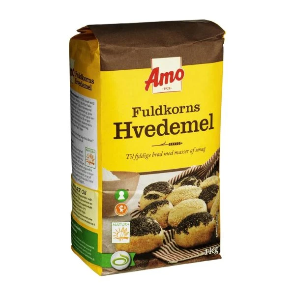 Amo Weizenvollkornmehl 1 kg 131820 by AMO color Svart