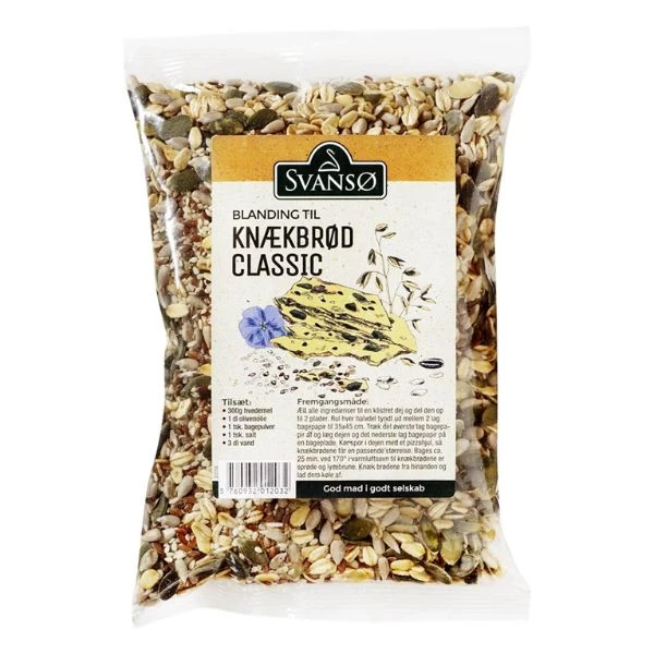 Knäckebrot-Backmischung Classic Svansø 310G 223431 by SVANSØ color Svart