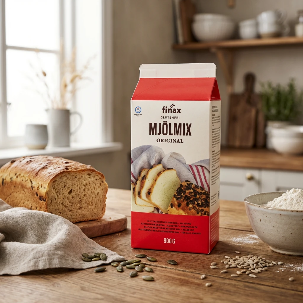 Finax Glutenfreie Mehlmischung 900 g 237688 by FINAX color Svart