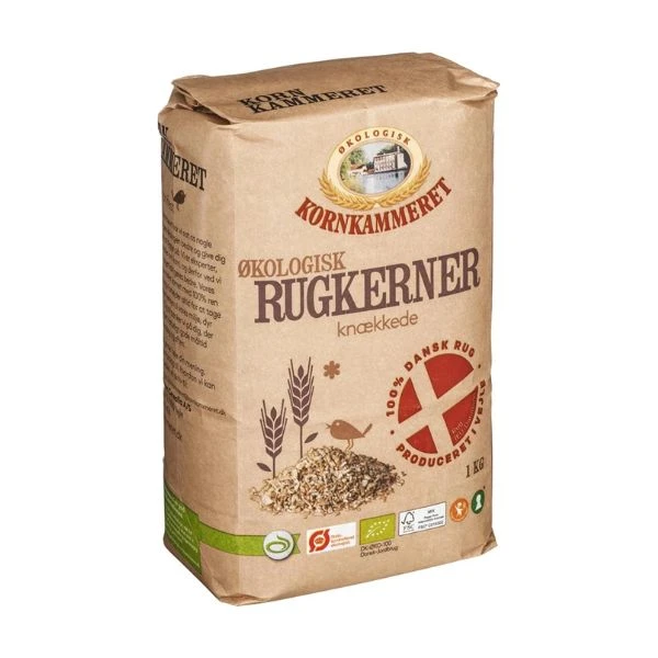 Kornkammeret Bio Roggenschrot 1 kg 130114 by Kornkammeret color Svart