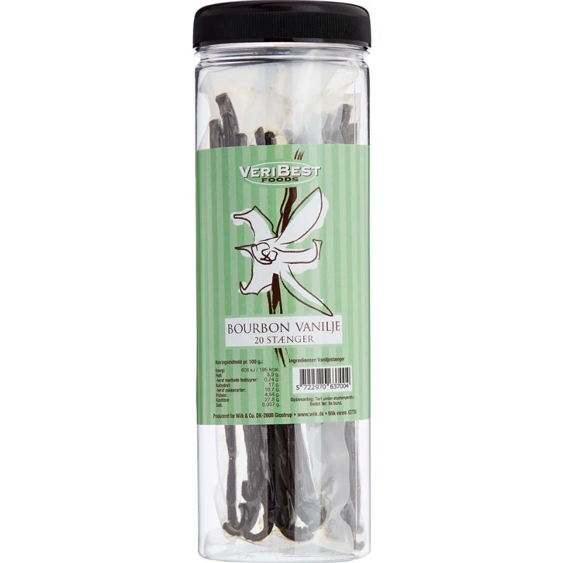 Bourbon-Vanillestangen VERIBEST 20x3G 219922 by VERIBEST color Svart