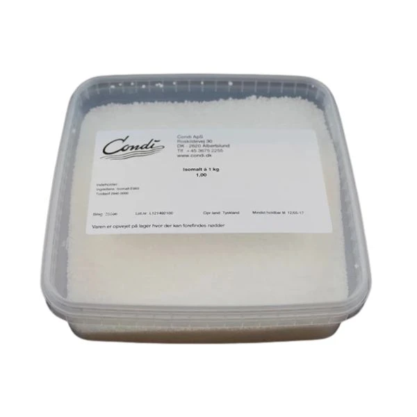 Condi Malt/Isomalt Zuckerersatz 1 kg 36509 by Condi color Svart