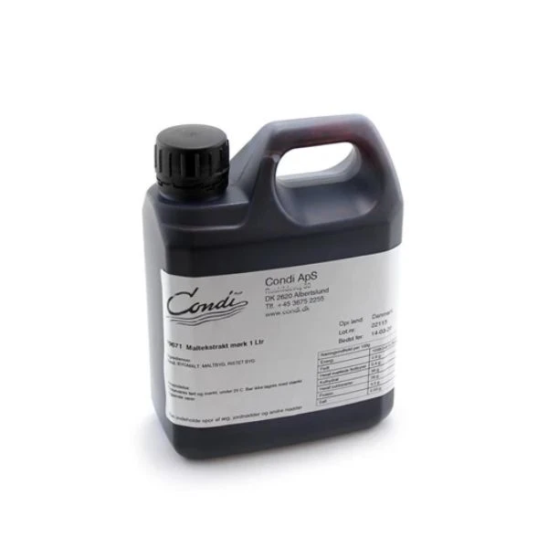 Condi Malzextrakt dunkel flüssig 1LTR 265662 by Condi color Svart