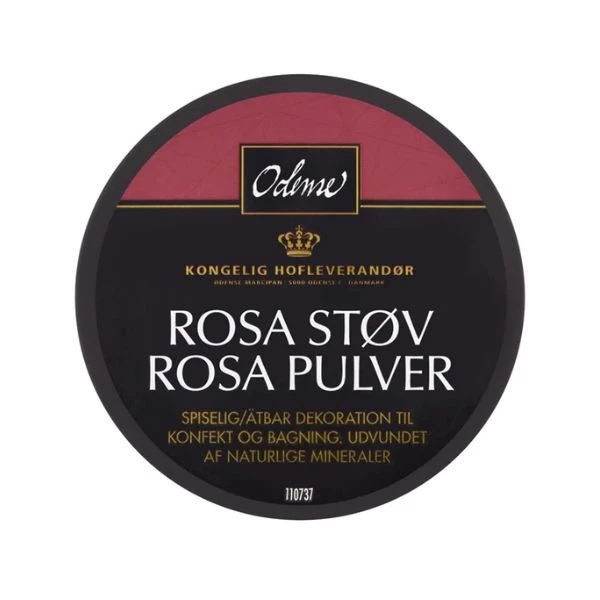 Rosa Glitzerstaub Odense Marcipan 5G 271329 by Odense Marcipan color Svart