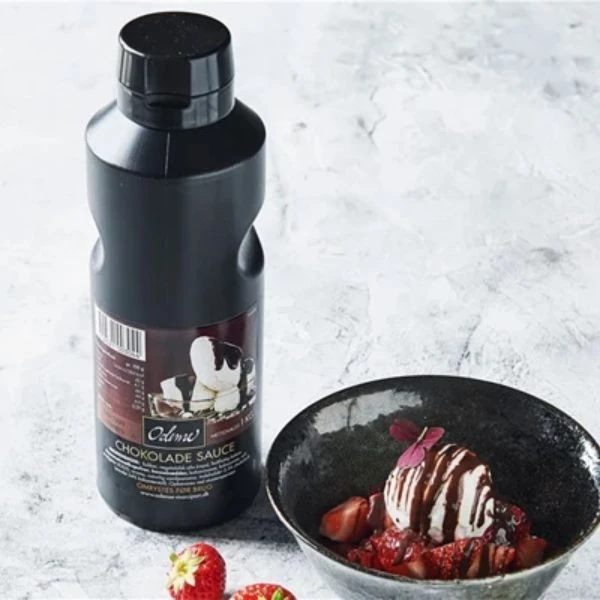 Dessertsauce mit dunkler Schokolade Odense Marcipan 1 kg 21740 by Odense Marcipan color Svart
