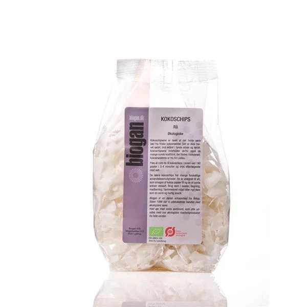 Biogan Bio Kokoschips roh 200g 127794 by BIOGAN color Svart