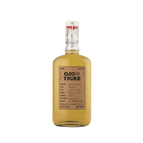 Ojo De Tigre Mezcal Reposado 70 cl 53118 by Ojo De Tigre color Svart