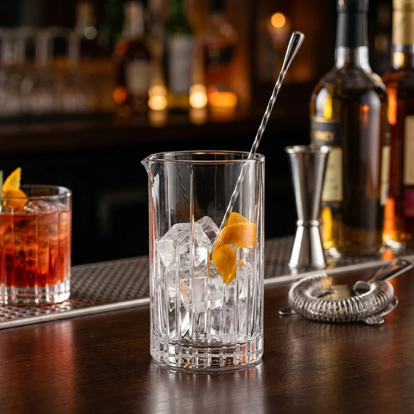 RCR Combo Rührglas 65 cl Bar0696 by RCR Glas color Svart