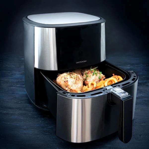 Heißluftfritteuse 6 Liter 1800 Watt Gastronoma 18290002 by BF10 color Silver