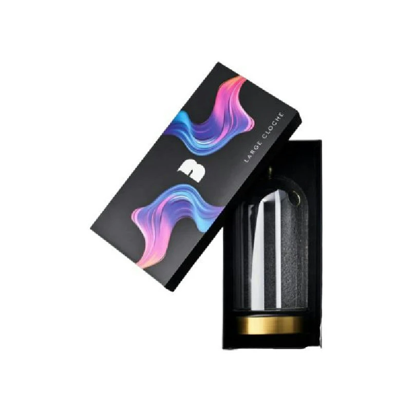 Cocktailglocke Large – Flavour Blaster GLASSWARE_CLOCHE_LARGE by Flavour Blaster color Svart