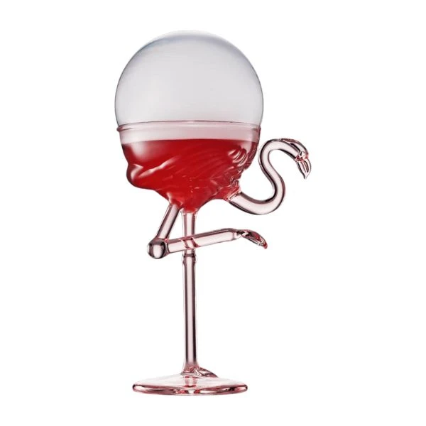 Flamingo Gläser 175ml 6 Stk. GLASSWARE_FLAMINGO by Flavour Blaster color Svart