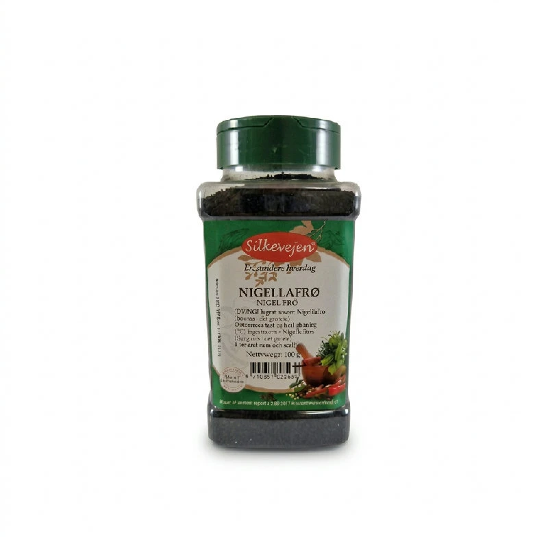 Nigellasamen / Jungfer im Grünen PS 400 g 340276 by UNIFOOD color Svart