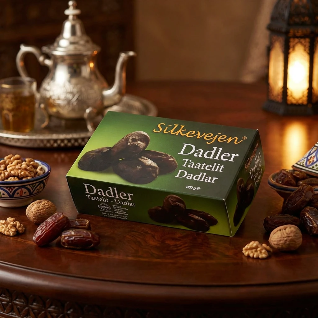 Datteln in der Schachtel 550 g 267347 by SILKEVEJ color Svart
