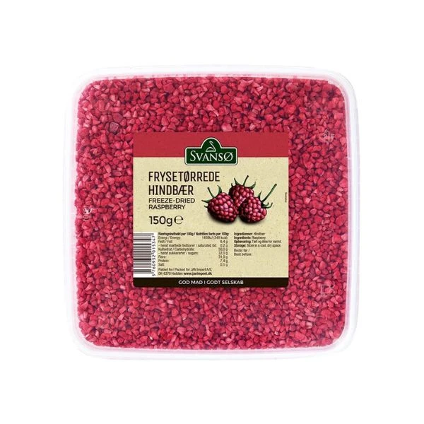 Gefriergetrocknete Himbeeren 150 g 263401 by SVANSØ color Svart