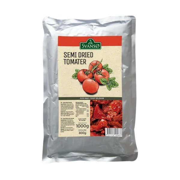 Semi-Dried Tomaten Rot PS 1 kg 205017 by SVANSØ color Svart