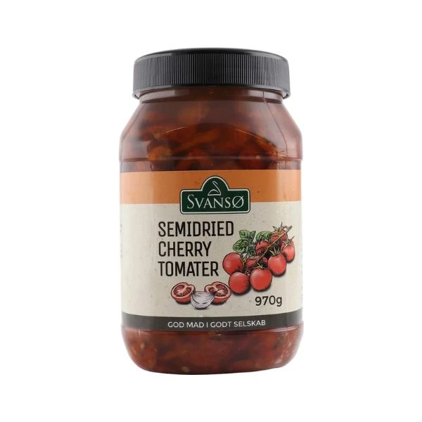 Cherrytomaten SemiDried 970 g 276651 by SVANSØ color Svart