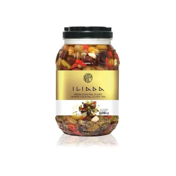 Olivenmix Cocktail 3 kg 269529 by Iliada color Svart