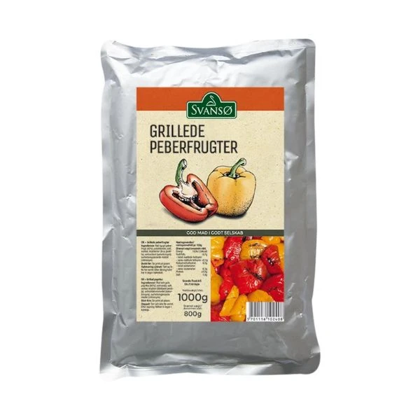 Gegrillte Paprika 1 kg 42147 by SVANSØ color Svart