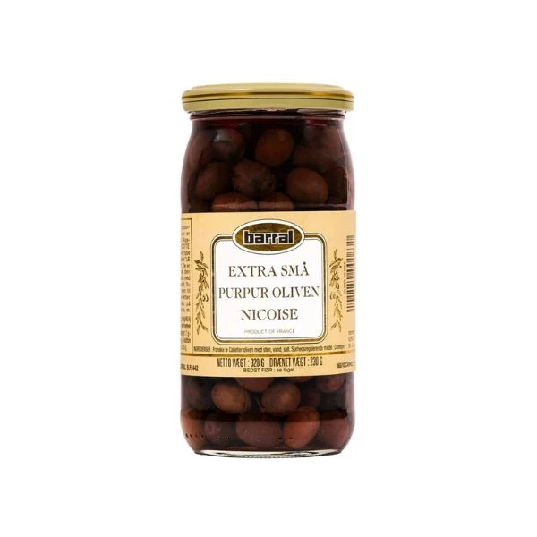 Niçoise Oliven Glas 320 g 61118AB by BARRAL color Svart