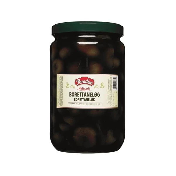 Borretane-Zwiebeln in Balsamico GL 1,63 kg 43113 by PARADISO color Svart