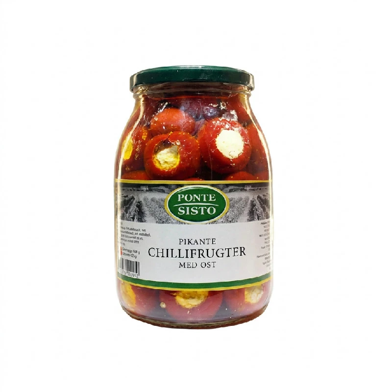 Pikante Chilischoten mit Käse 950 g 212572 by PONTE S color Svart