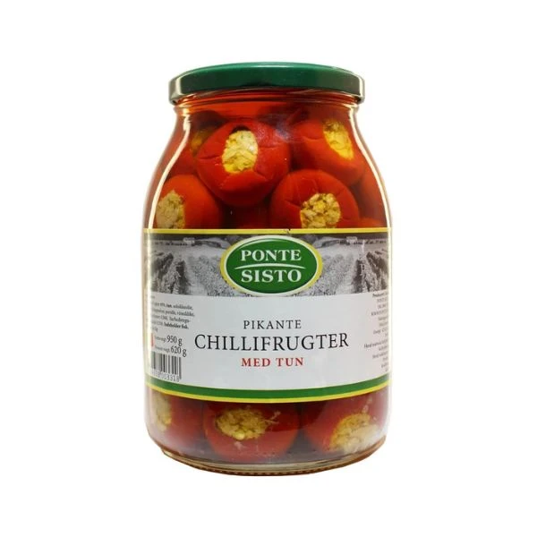 Pikante Chilis mit Thunfisch 950 g 242940 by PONTE S color Svart