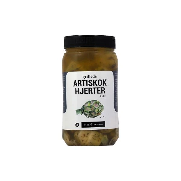 Gegrillte Artischockenherzen Ganz 1,1 kg 200393 by FELDTHUS color Svart